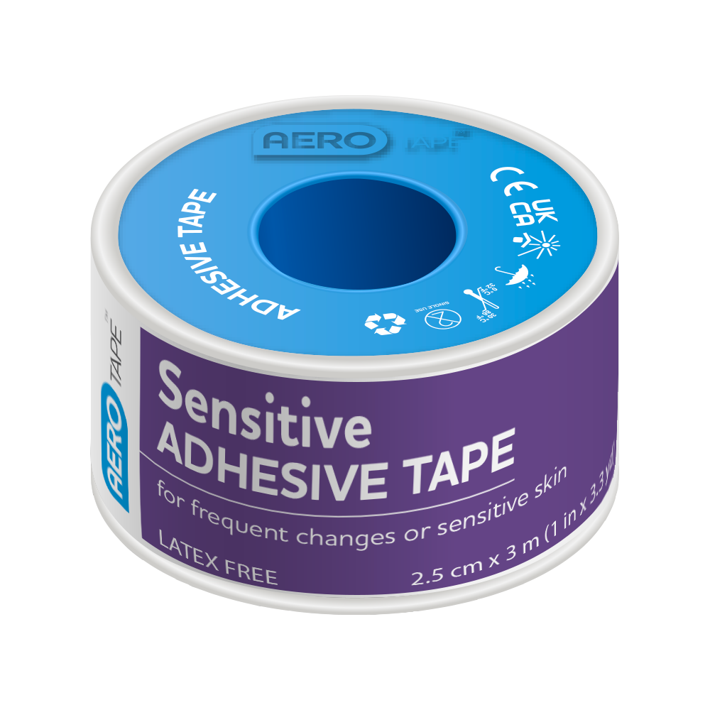 AEROTAPE Sensitive SILICONE TAPE 2.5CM X 3M