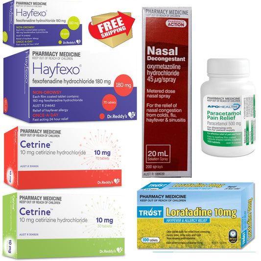 2023 Bulk Hayfever Grab Bag - Allergy Relief Medication / Bulk Offer
