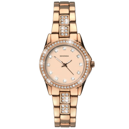 Sekonda Women's Rose Gold Bracelet Watch