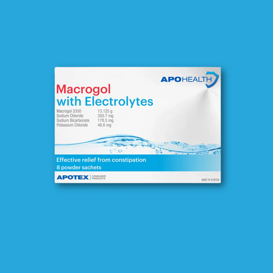 ApoHealth Macrogol with Electrolytes 8 Sachets