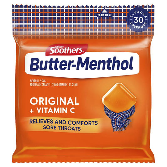 Allens Butter menthol 3x10 Lozenge Multipack
