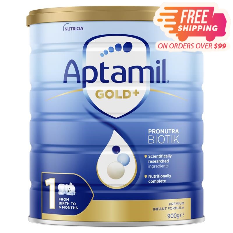 Aptamil Gold+ 1 Baby Infant Formula  From Birth to 6 Months 900g (expiry 12/24)