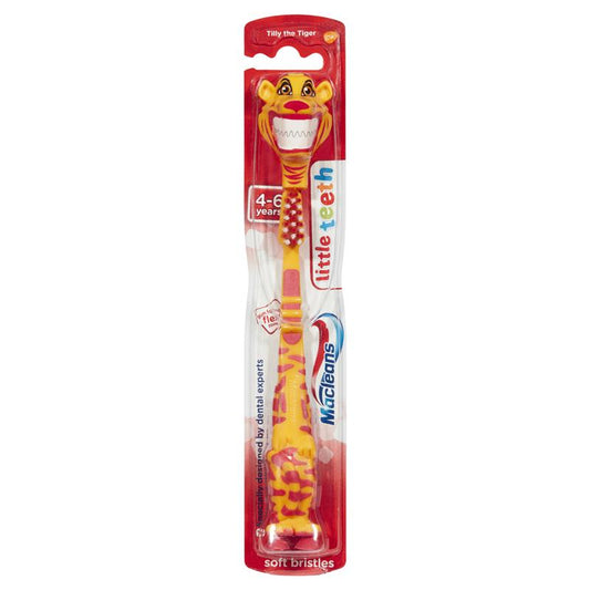 Macleans Little Teeth Kids Soft Toothbrush 4 - 6 Years Old