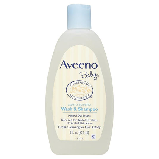 Aveeno Baby Wash & Shampoo 236ml