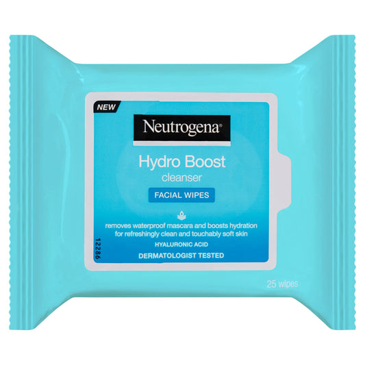 Neutrogena Hydro Boost Cleanser Make-up Remover Facial Wipes 25 Pack