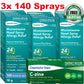 3x Chemists's Own Mometasone Furoate Spray (Nasonex Generic Alternate) + C-Zine 30x Cetirizine 10mg (Zyrtec Generic Alternate)