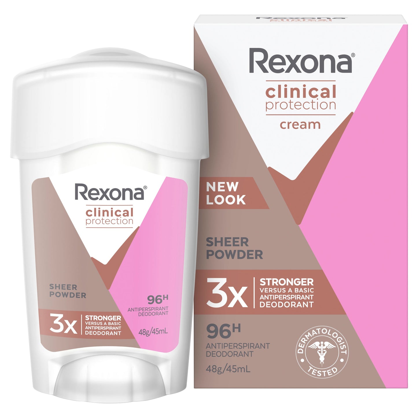 REXONA Women Clinical Protection Antiperspirant Deodorant Sheer Powder 45ml