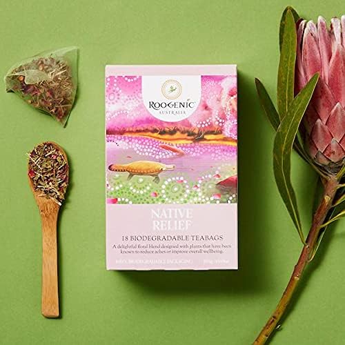 Roogenic Australia Native Relief x 18 Tea Bags