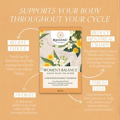 Roogenic Australia Women's Balance (Native Plant Tea Elixir) Loose Leaf 65g