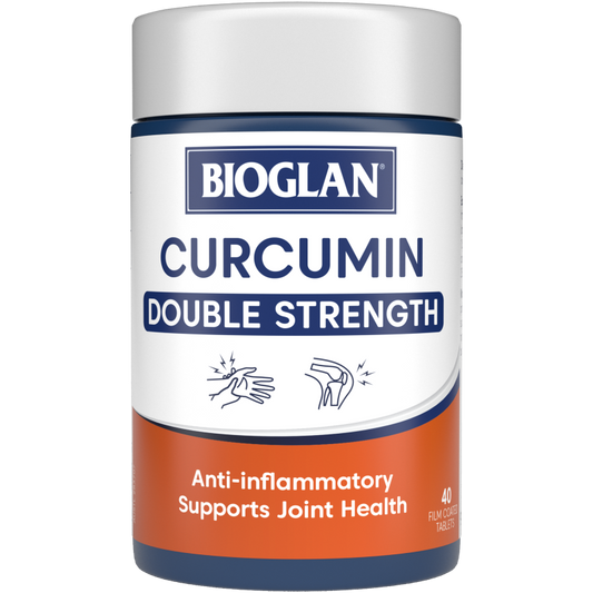 Bioglan Curcumin Double Strength 1200mg 40 Tablets