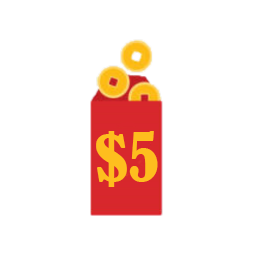 $5 RED Pocket E-Voucher - Will be distributed via another Email