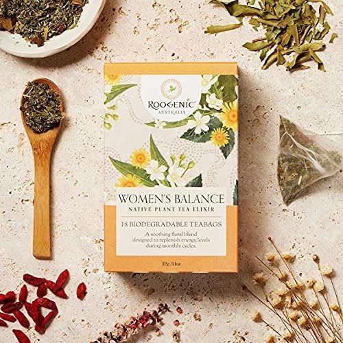 Roogenic Australia Women's Balance (Native Plant Tea Elixir) x 18 Tea Bags