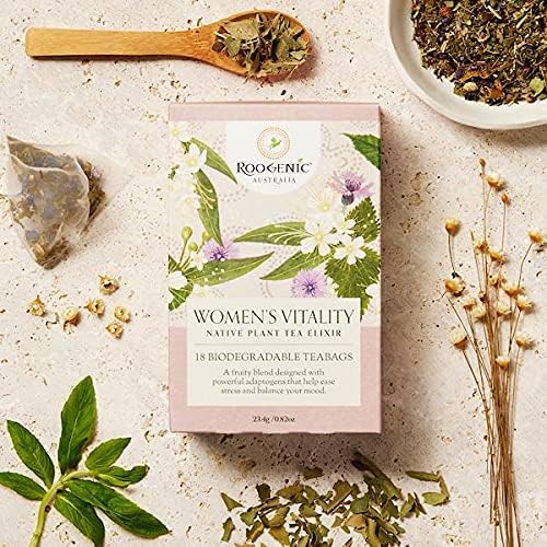 Roogenic Australia Women's Vitality (Native Plant Tea Elixir) x 18 Tea Bags