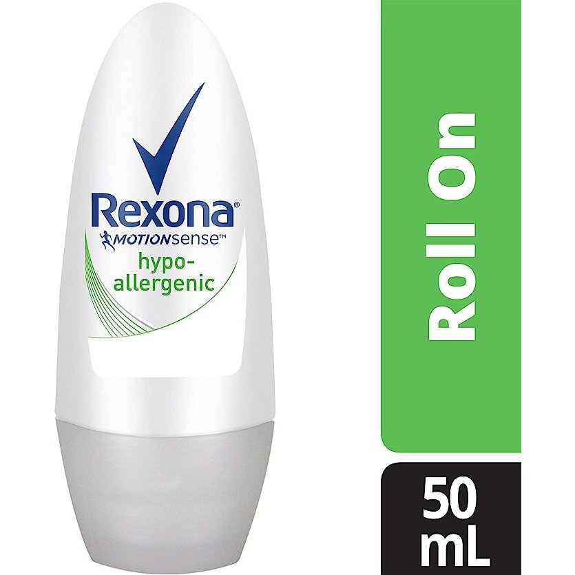 REXONA Women Antiperspirant Roll On Deodorant Hypoallergenic 50ml