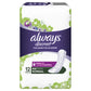 Always Discreet Normal 12 Pads For Bladder Leak and Adult Incontinence