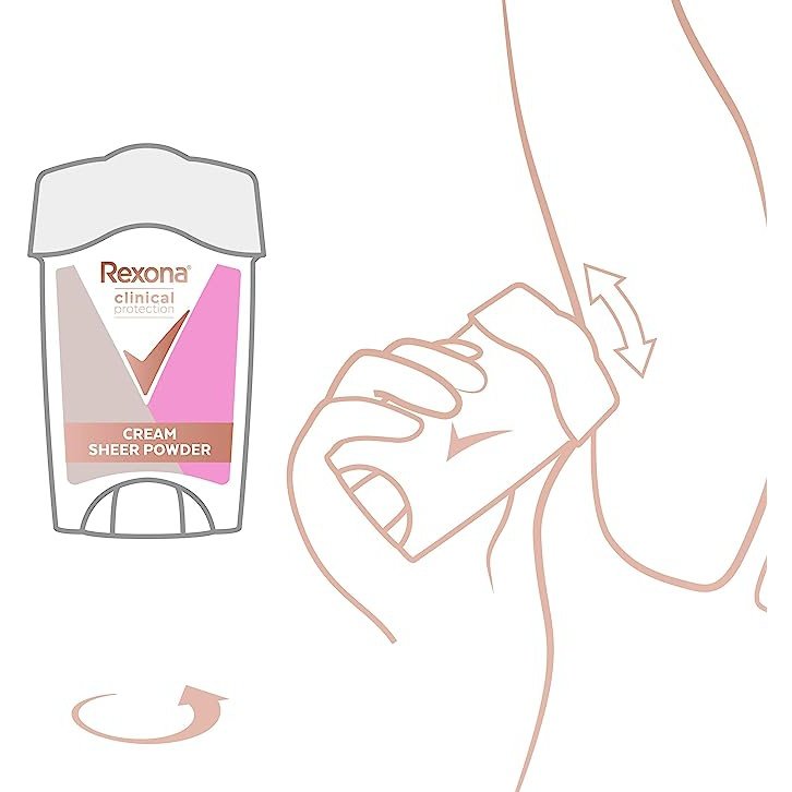REXONA Women Clinical Protection Antiperspirant Deodorant Sheer Powder 45ml