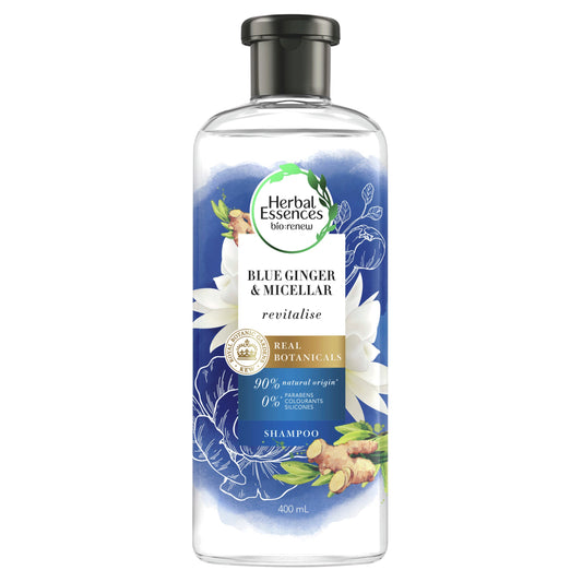 Herbal Essences Bio Renew Blue Ginger & Micellar Shampoo 400ml