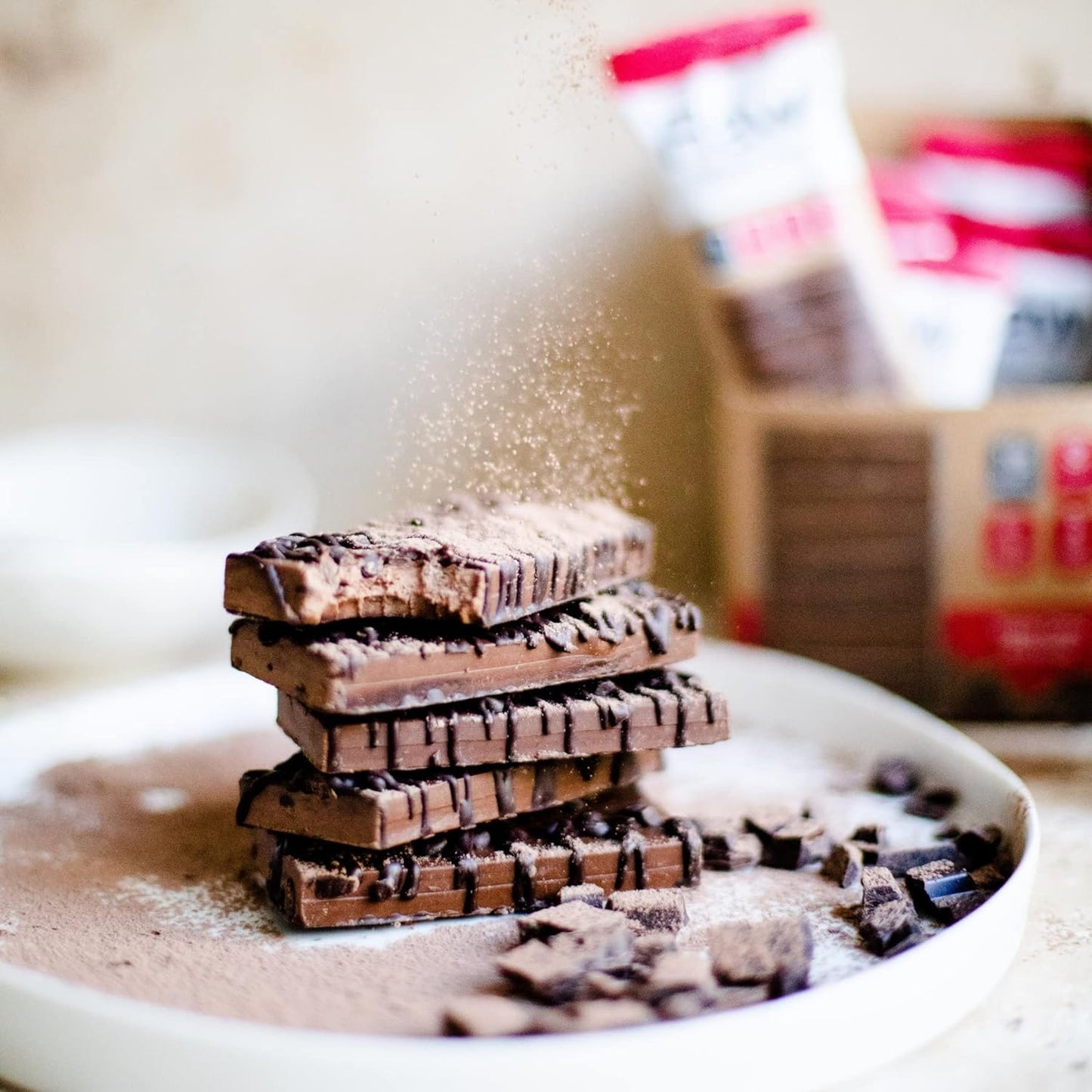 Amazonia Raw Protein Triple Choc Brownie 40g (Pack of 10)