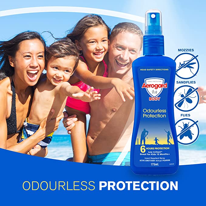 Aerogard Odourless Insect Repellant 175ml Pump