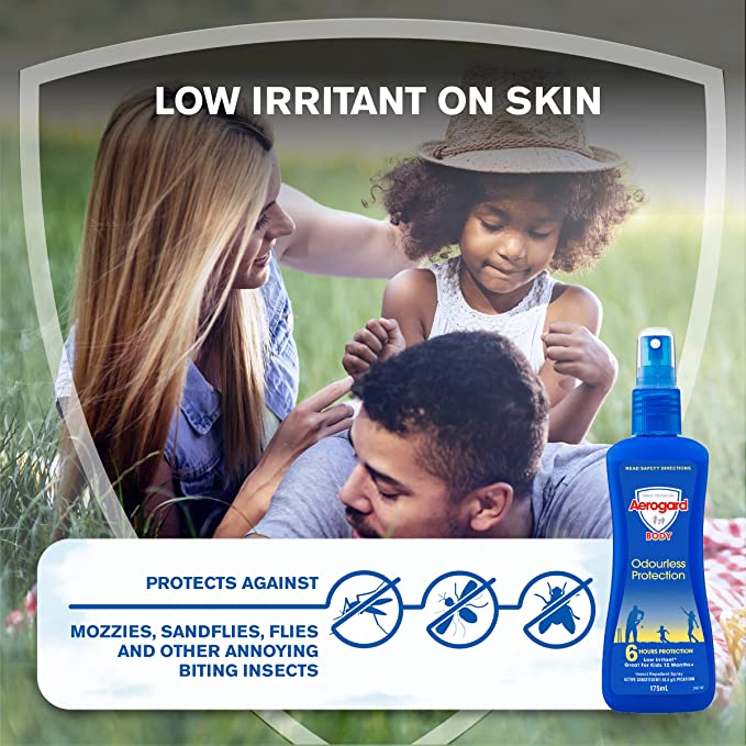 Aerogard Odourless Insect Repellant 175ml Pump