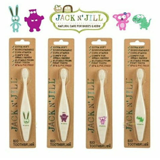 Jack N' Jill Bio Toothbrush - RANDOM BONUS PACK