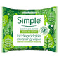 Simple Biodegradable Cleansing Wipes 25