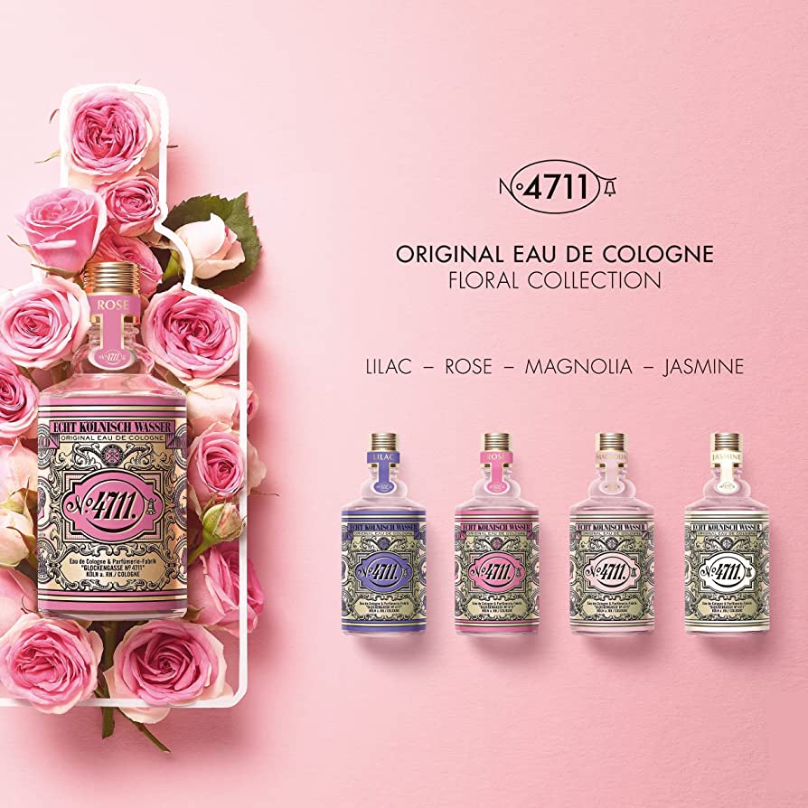 4711 Original Eau De Cologne Floral Collection Rose Spray  EDC 100ml
