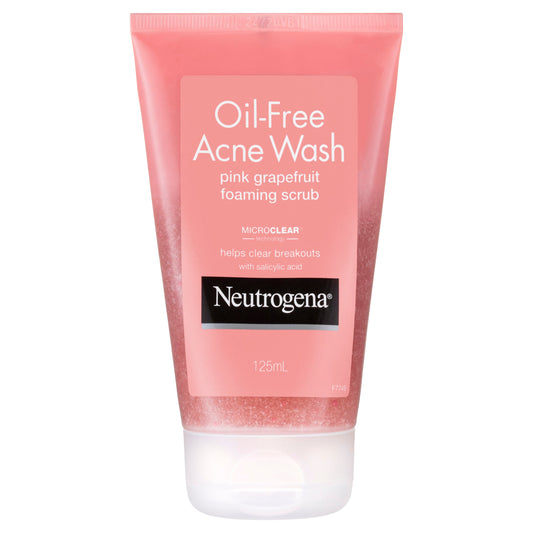 Neutrogena Oil Free Pink Grapefruit Scrub 125ml