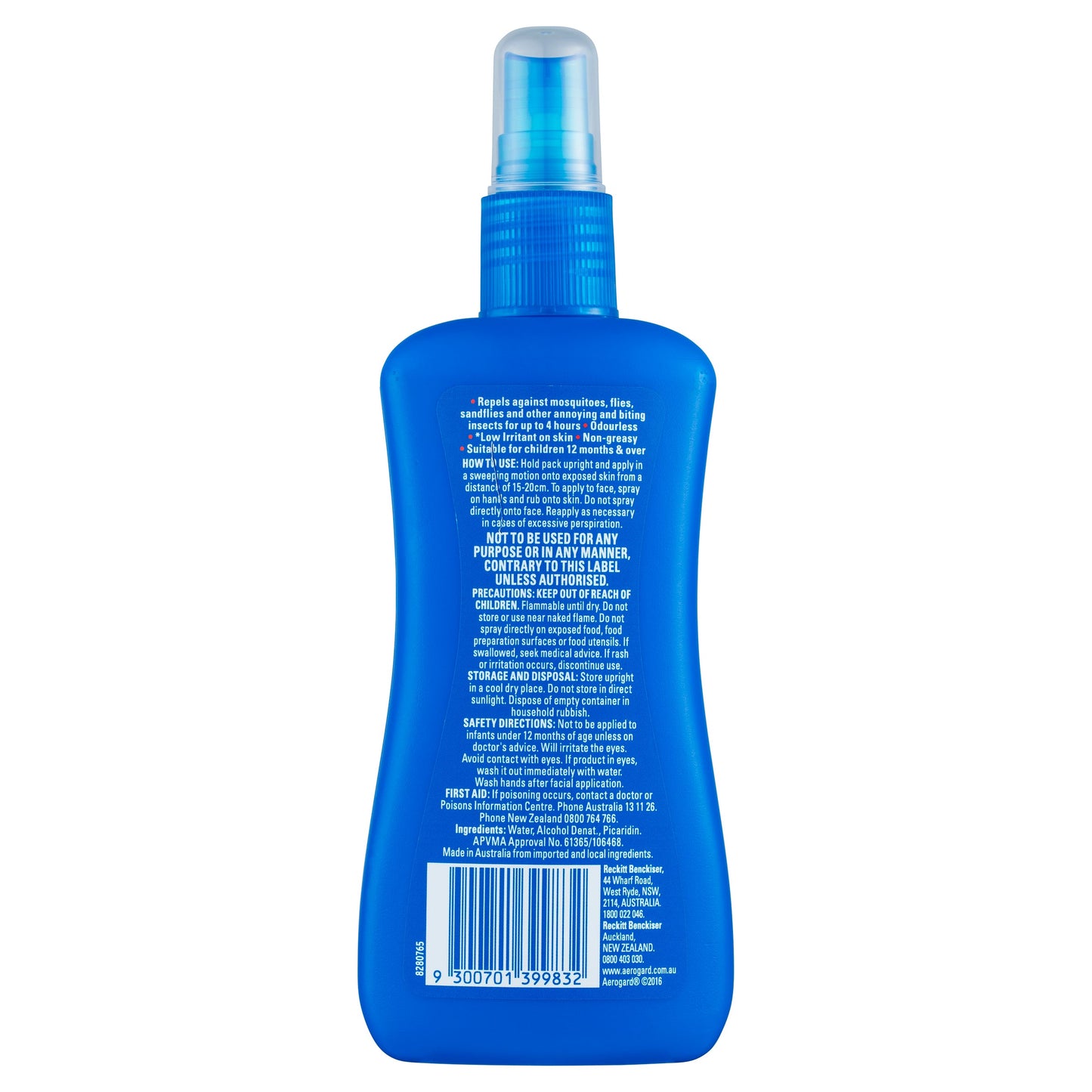 Aerogard Odourless Protection - 250mL