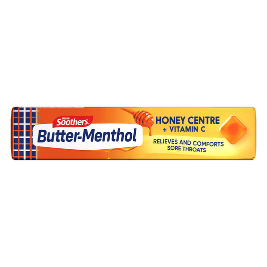 Allens Butter menthol Honey Centre 10 Lozenges