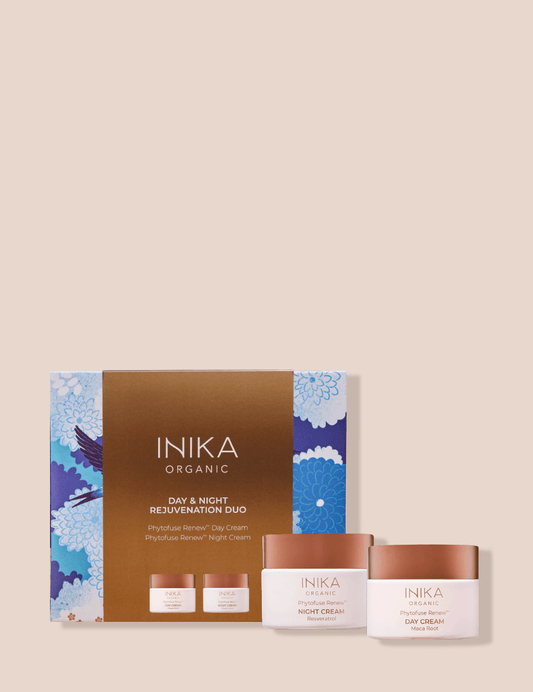 INIKA Organic Day & Night Rejuvenation Duo