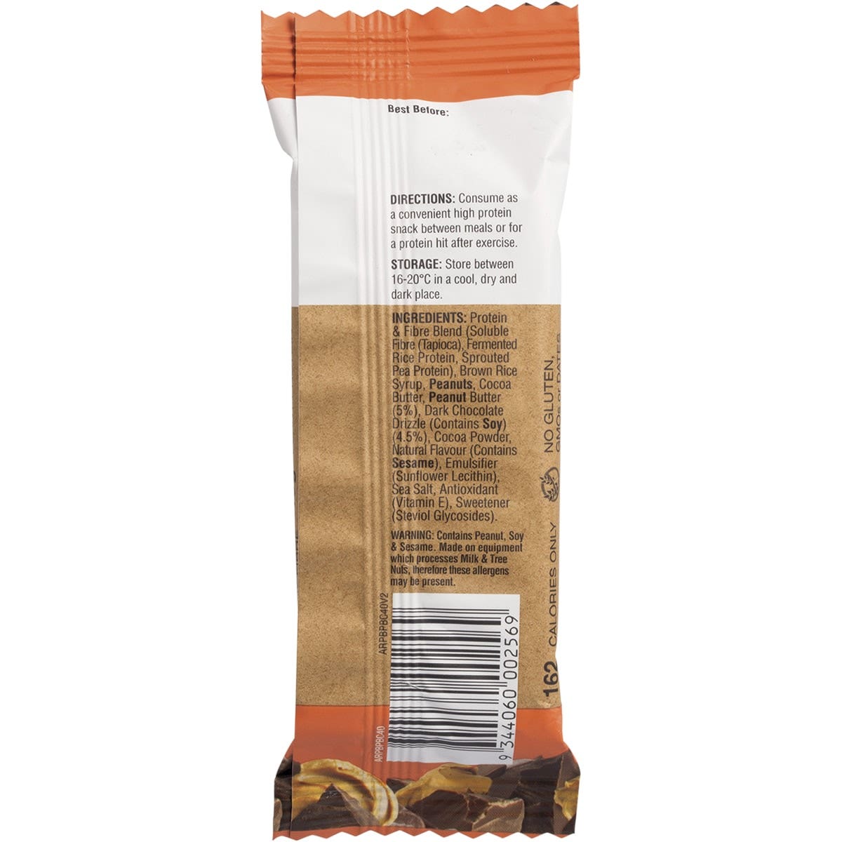 Amazonia Raw Protein Peanut Butter Choc 40g