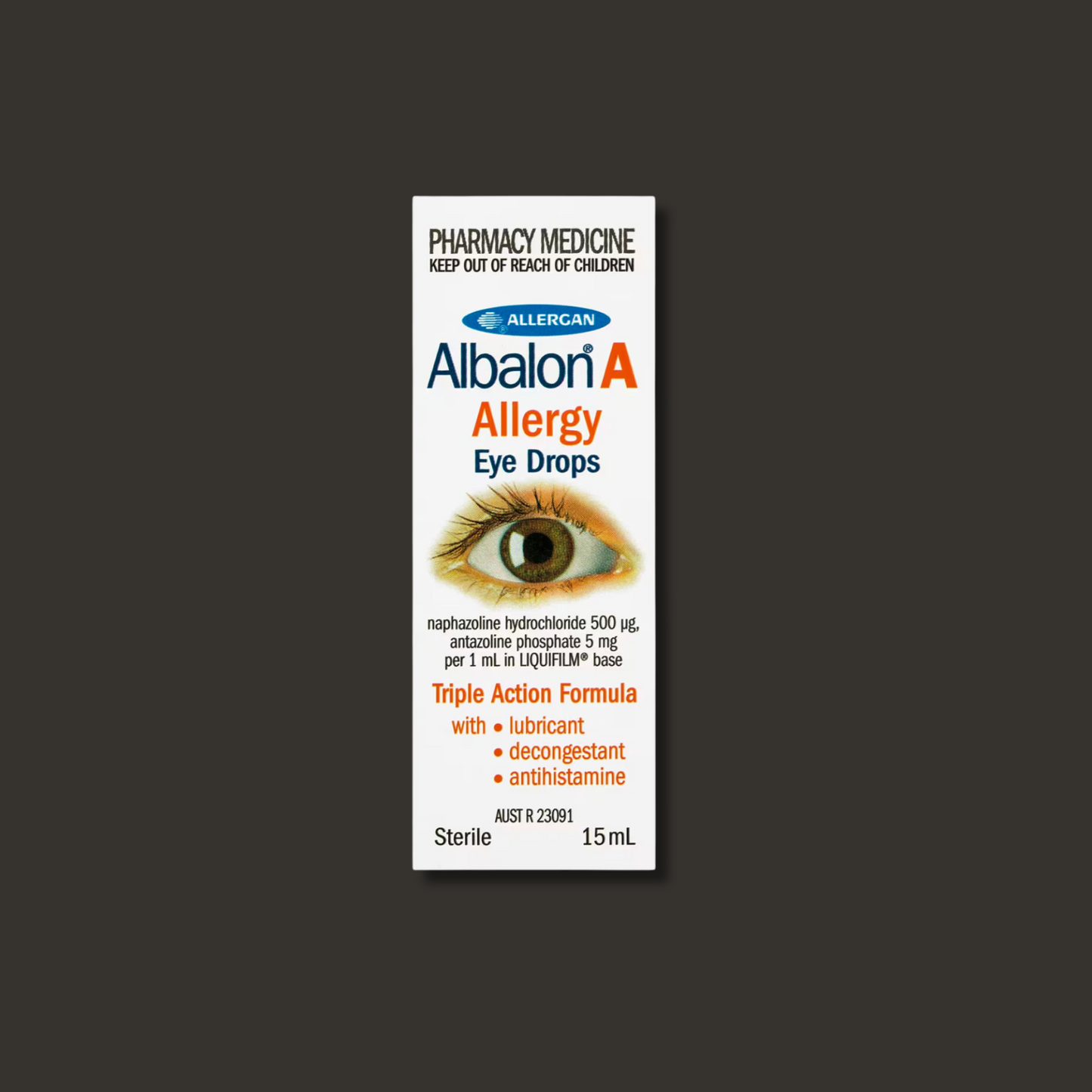 ALBALON A EYE DROP 15ML