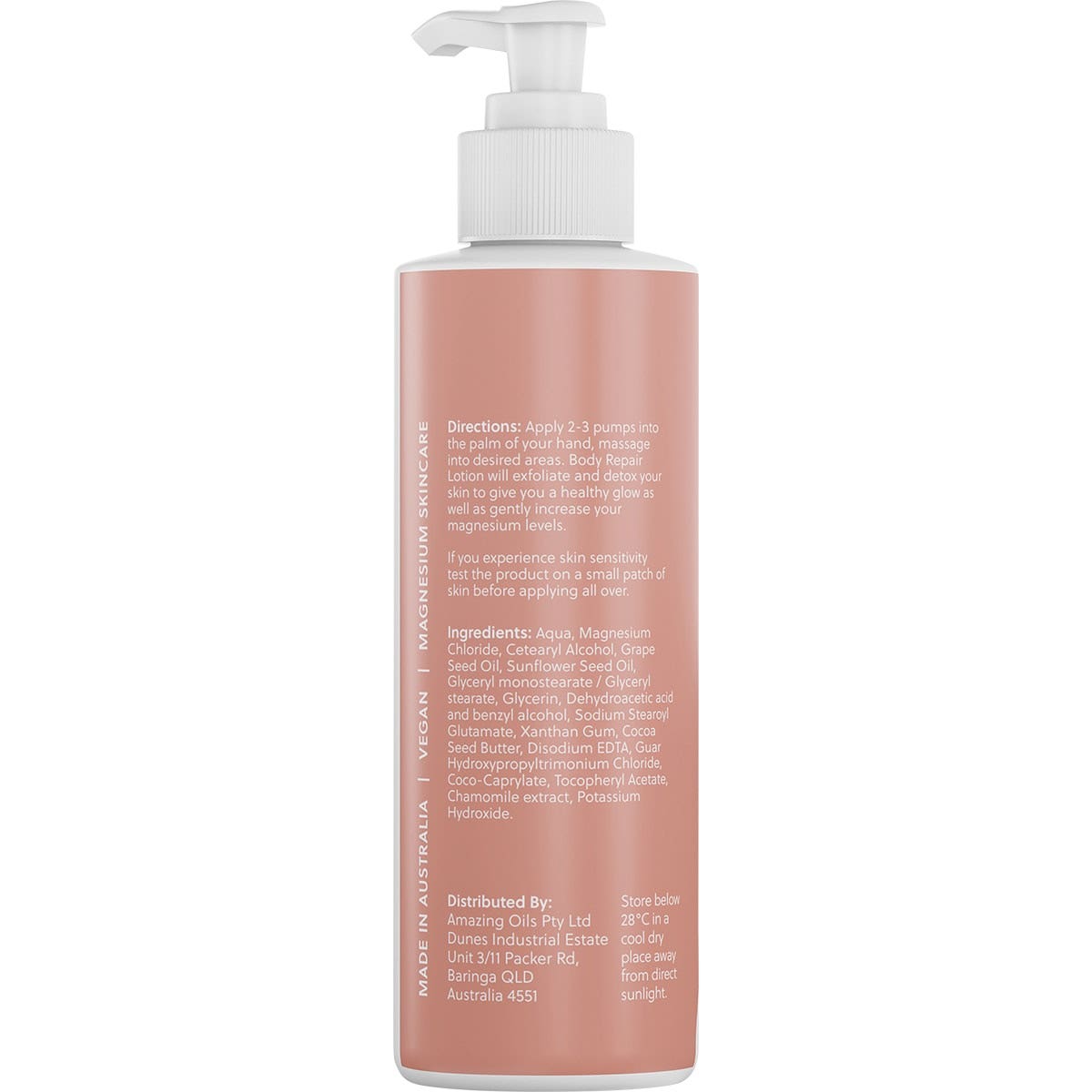 AMAZING OILS Magnesium Body Lotion Body Repair 200ml