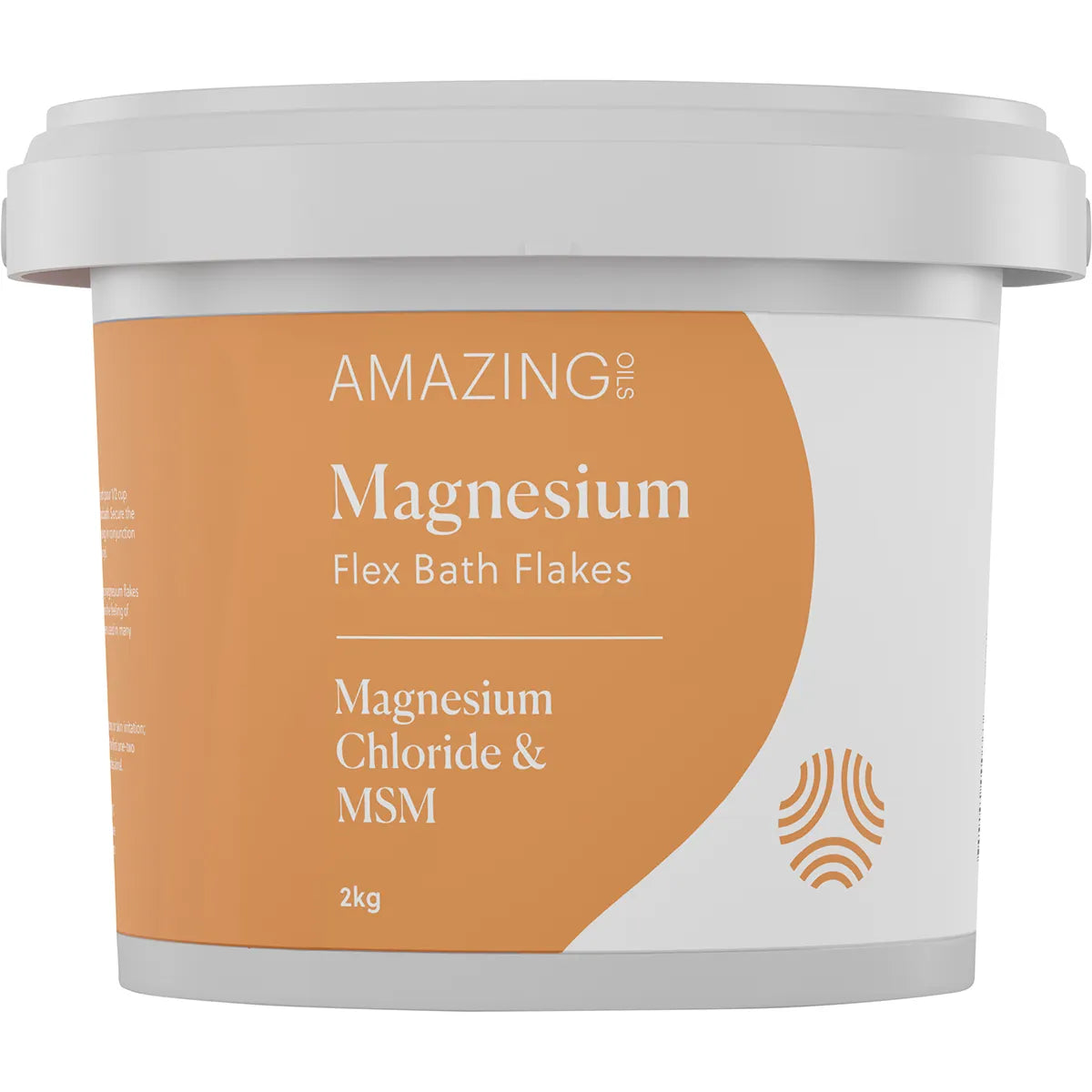AMAZING OILS Magnesium Flex Bath Flakes Magnesium Chloride & MSM 2kg