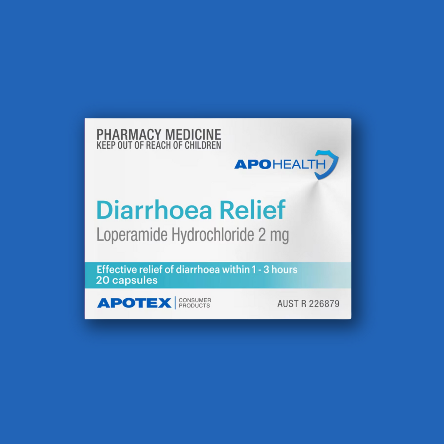 APOHEALTH Diarrhoea Relief 20 Capsules