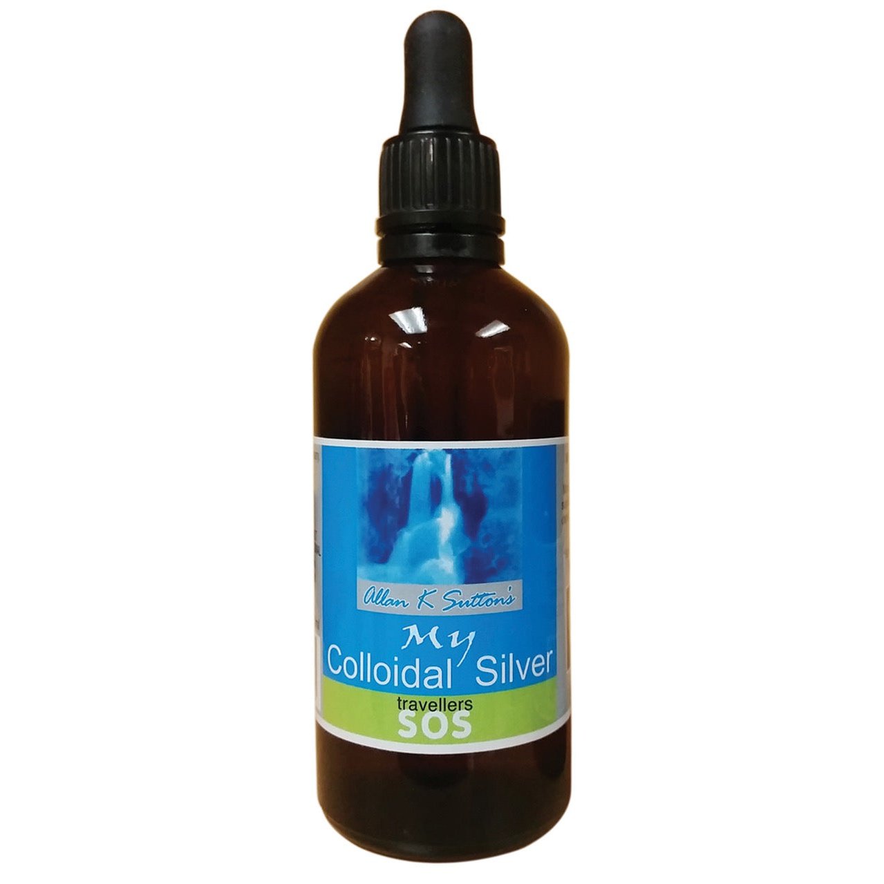 Allan K Sutton's My Colloidal Silver Traveller 100ml Dropper