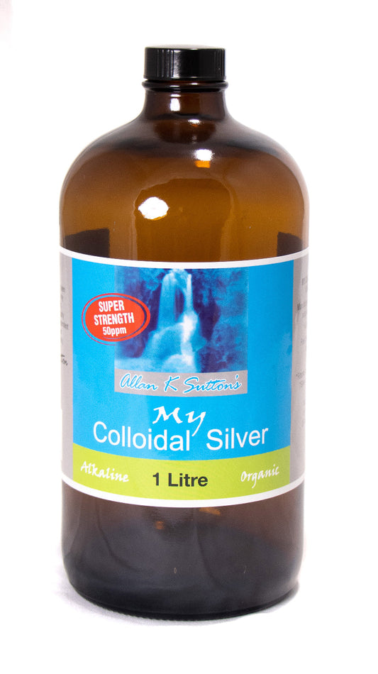 Allan K Sutton Colloidal Silver Super Strengt 1L