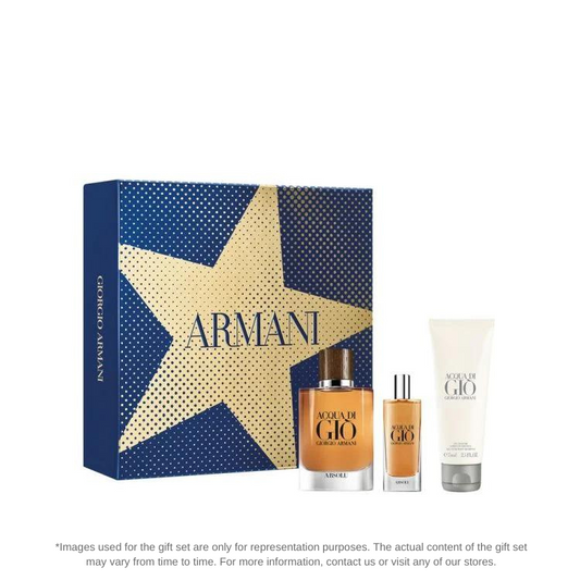 Acqua Di Gio Absolu 75ml 3pc gift set