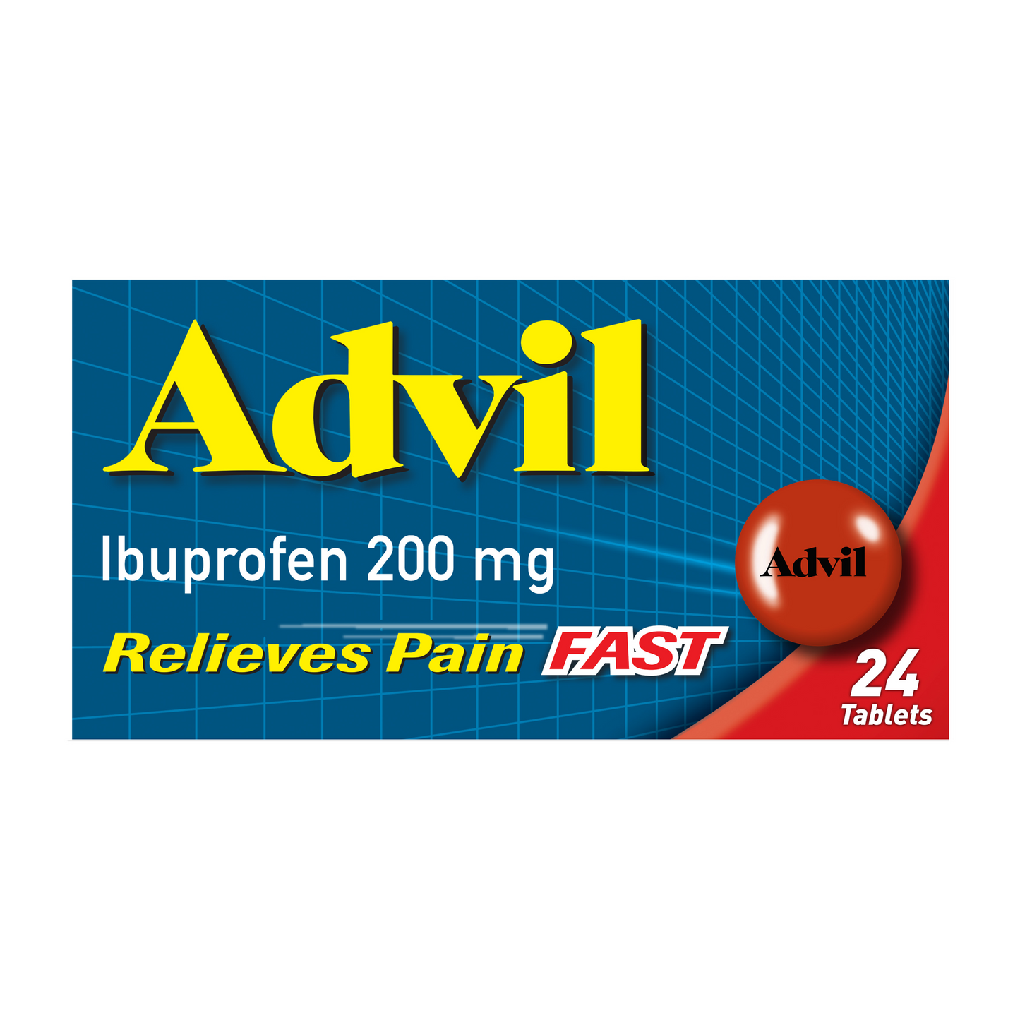 Advil Tablets 200mg Ibuprofen 24 Pack
