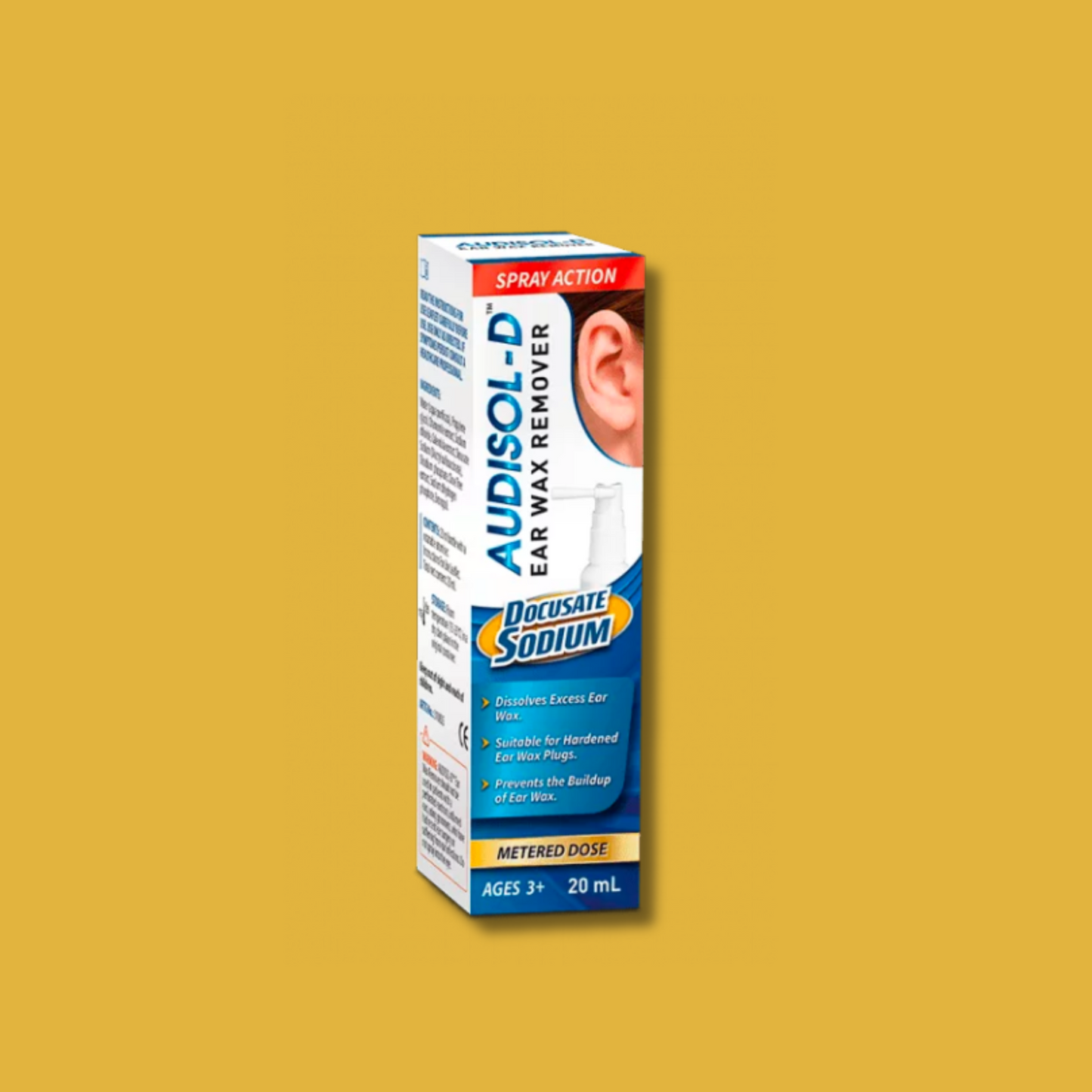 Audisol-D Ear Wax Remover Spray 20mL