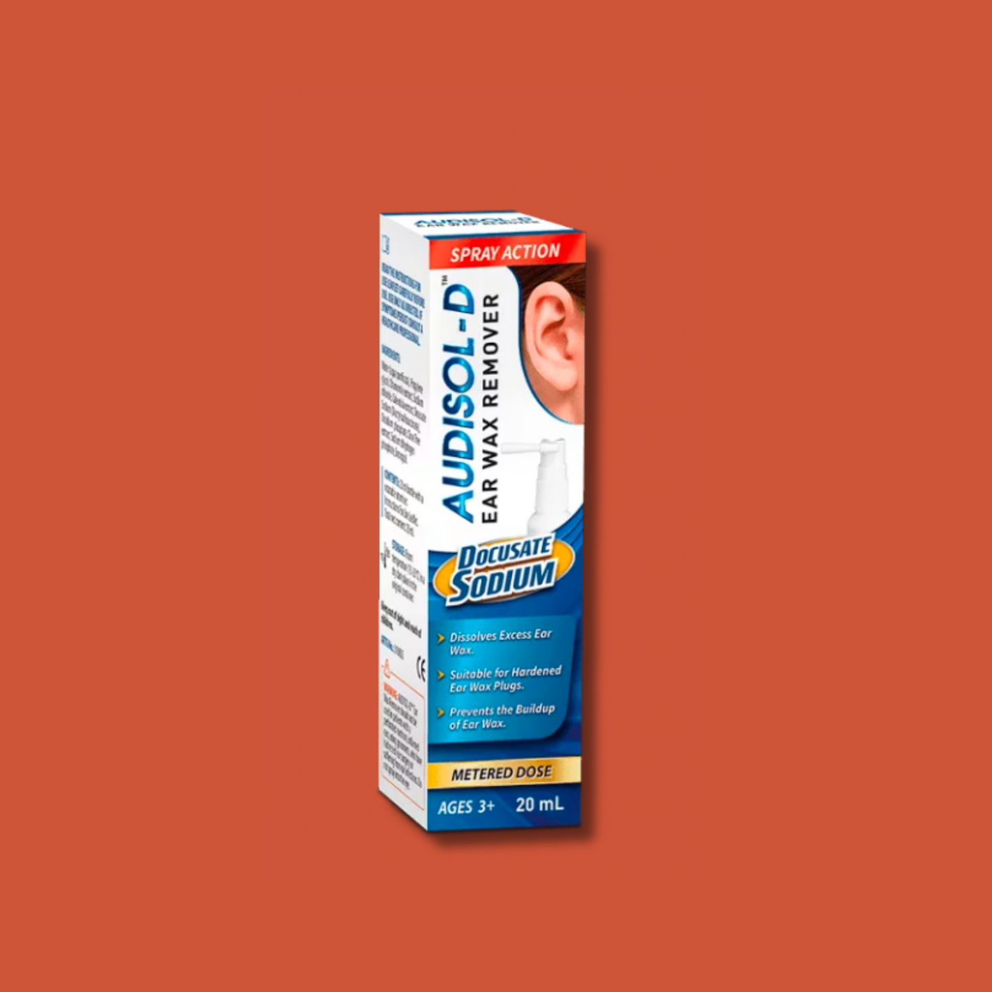 Audisol-D Ear Wax Remover Spray 20mL