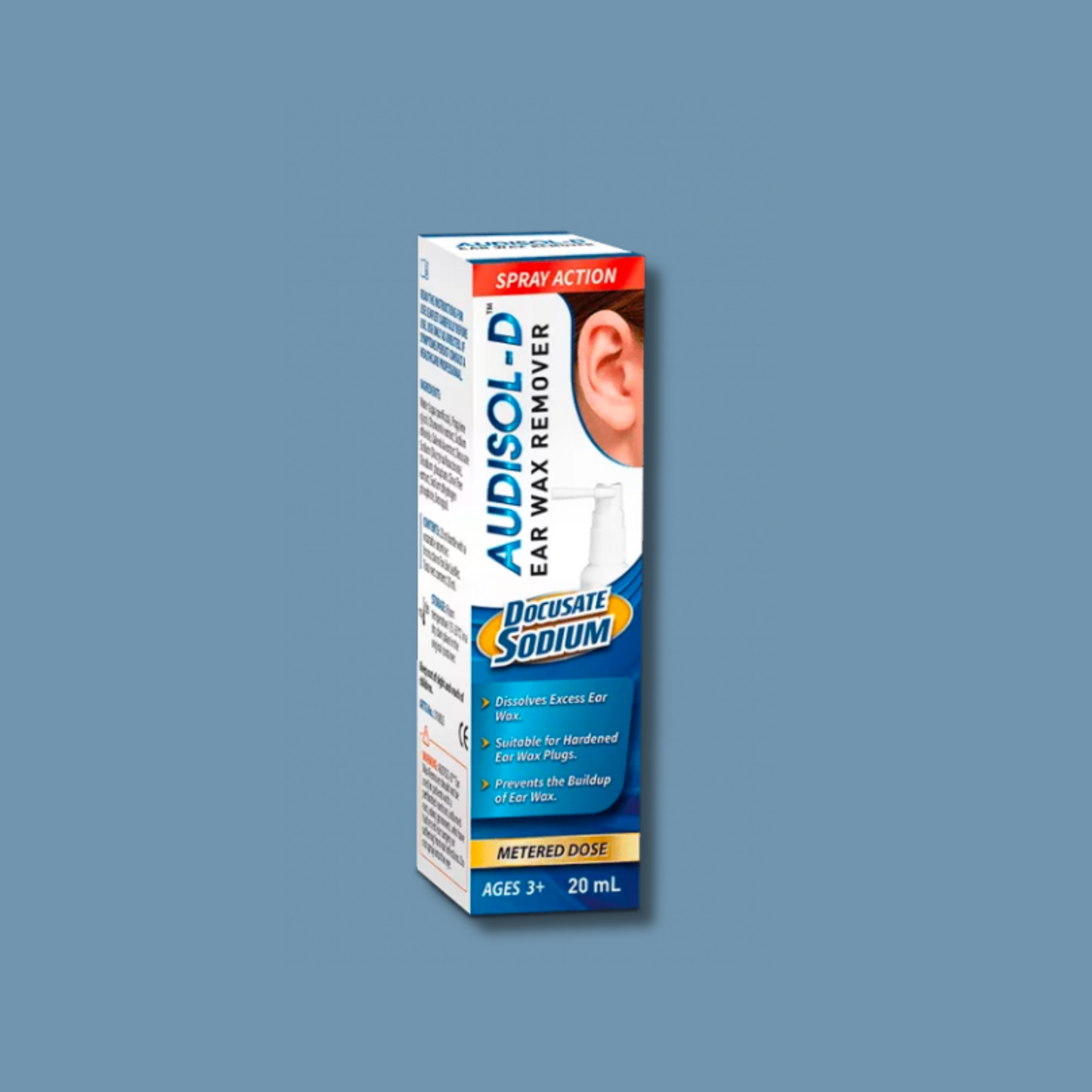 Audisol-D Ear Wax Remover Spray 20mL