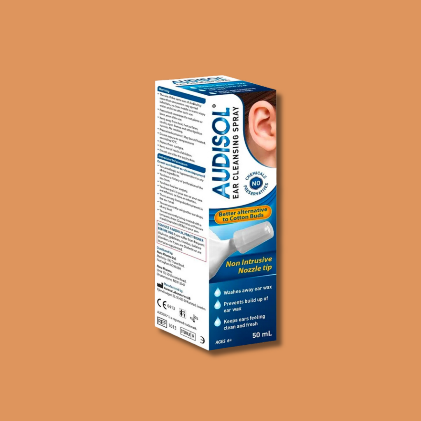 Audisol Ear Cleansing Spray 50ml