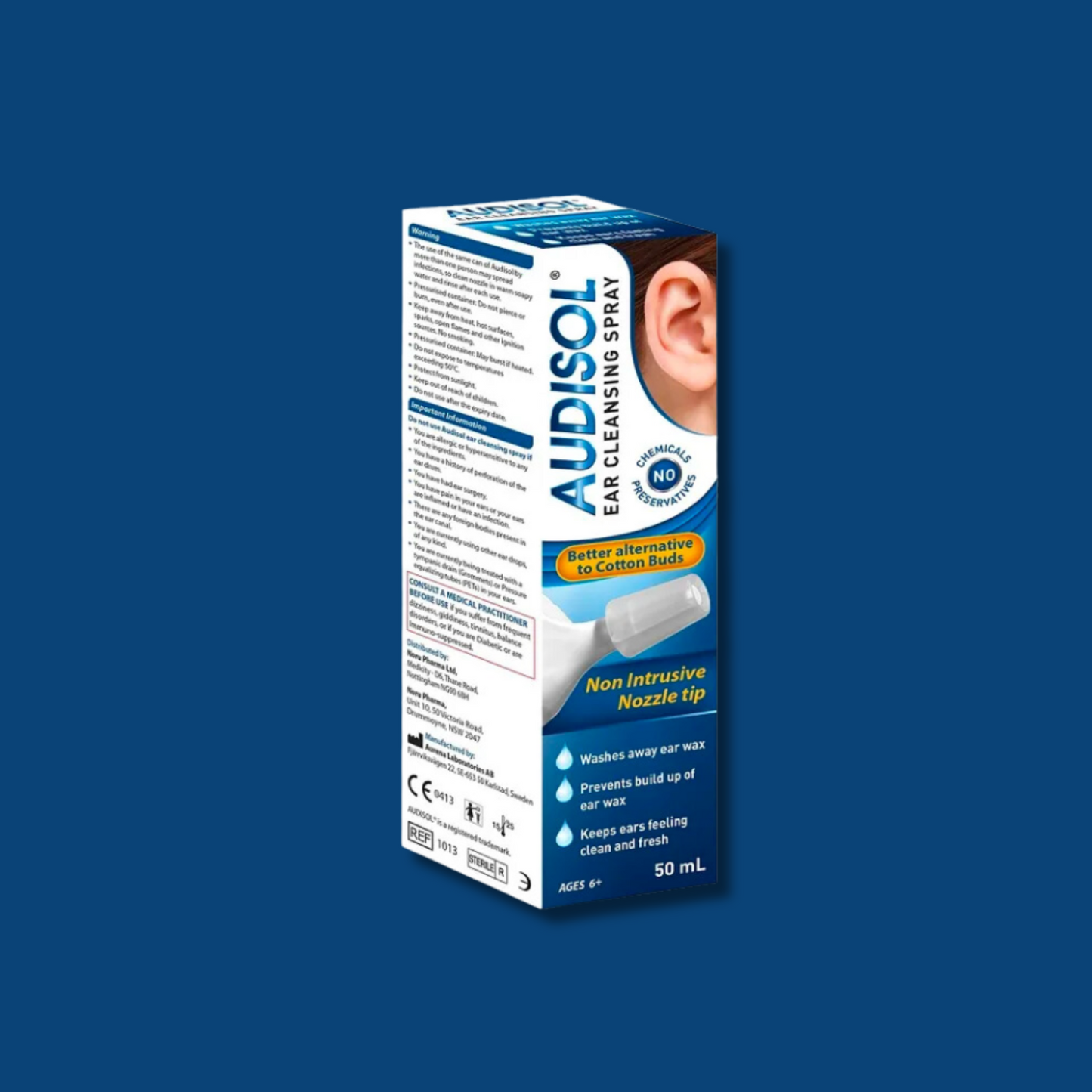 Audisol Ear Cleansing Spray 50ml