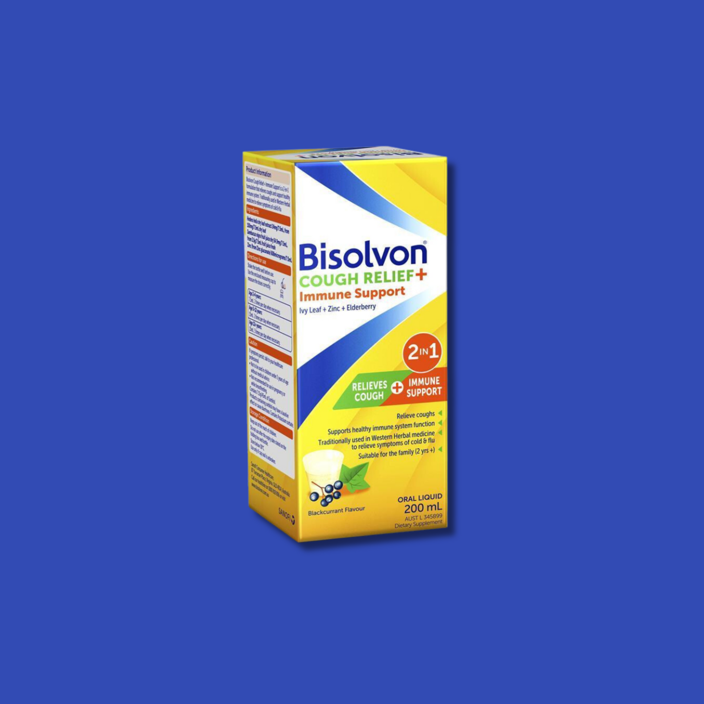 BISOLVON COUGH RELIEF + IMMUNE 200ML