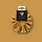 BURNT ORANGE SATIN SCRUNCHIE - 1 PK