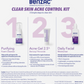 Benzac 3 Step Clear Skin Acne Control Kit
