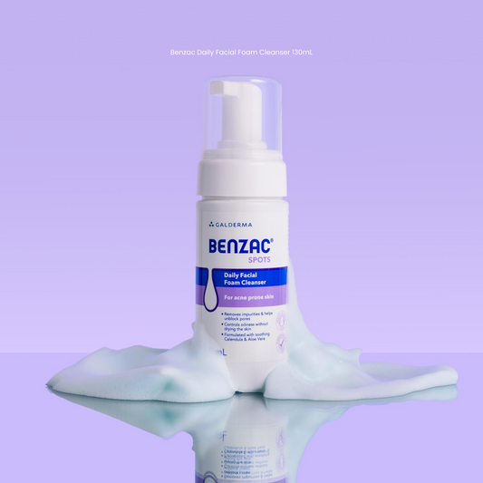 Benzac Daily Facial Foam Cleanser 130mL