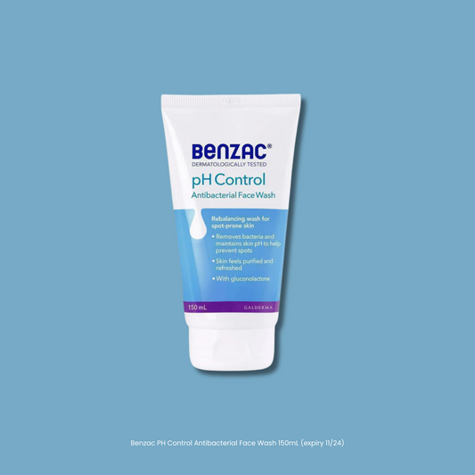 Benzac PH Control Antibacterial Face Wash 150m